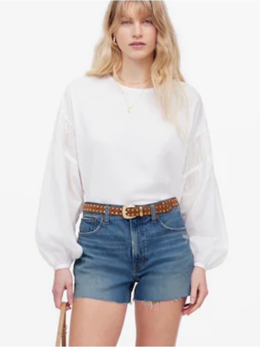 Madewell the perfect Jean short  High-Rise Denim Cutoff Shorts